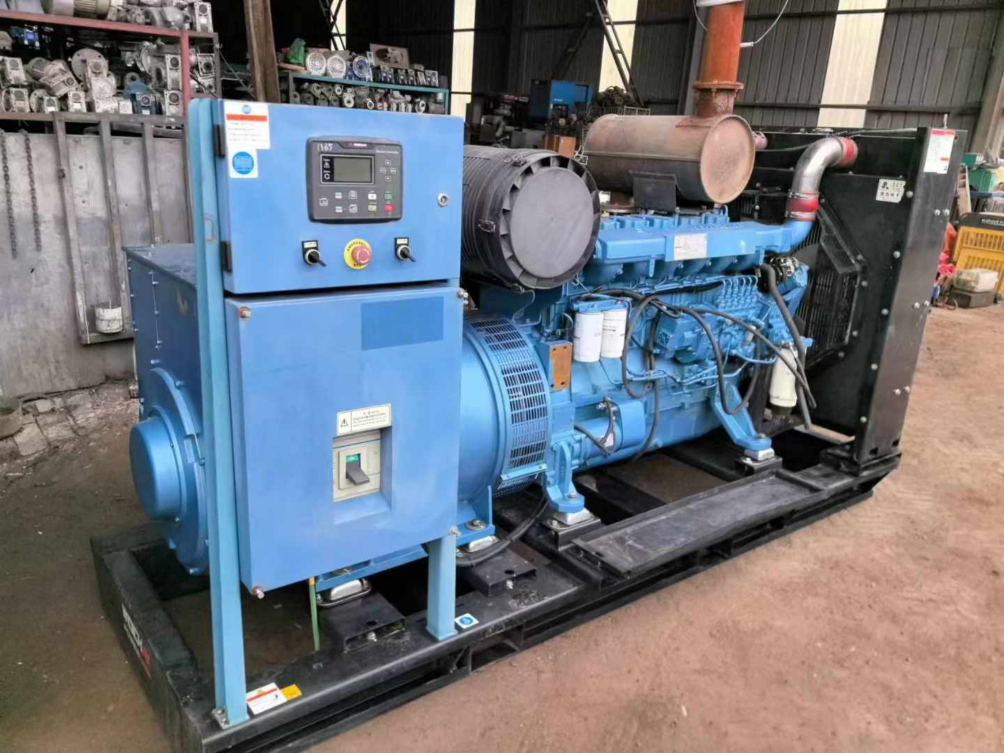 金波乡500kW 柴油发电机组可带动设备功率的计算公式是什么？