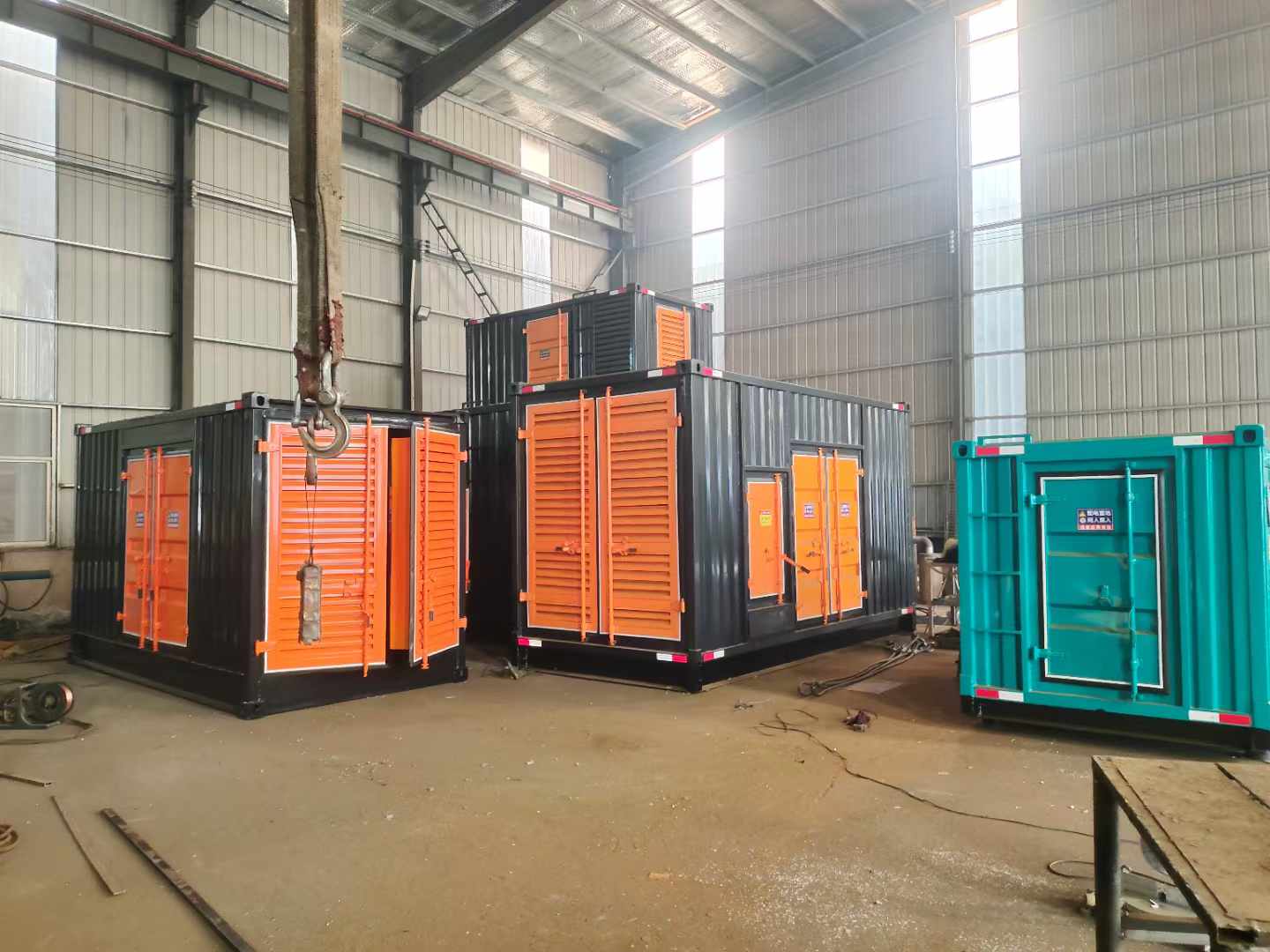 金波乡500kw柴油发电机组可以带动多少功率设备？